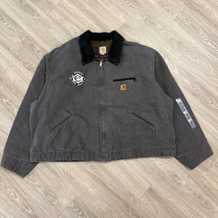 Rare Deadstock Vintage Carhartt J97 GVL Detroit Jacket – 4XL Iconic Bomber Style!